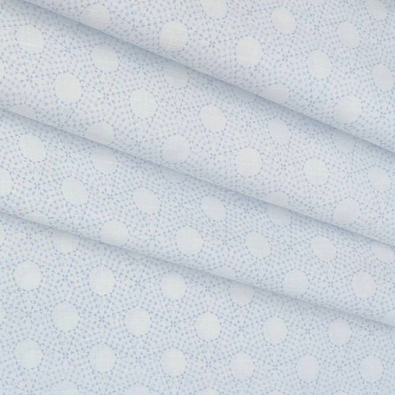Shirt N kurta Fabric Linen Club Linen Blended Printed Colour Light Blue