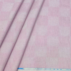 Shirt N kurta Fabric Linen Club Linen Blended Jacquard Colour Light Pink