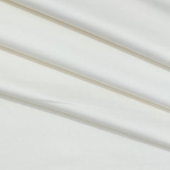 Trouser Fabric Donear Pure Cotton Plain Colour Cream