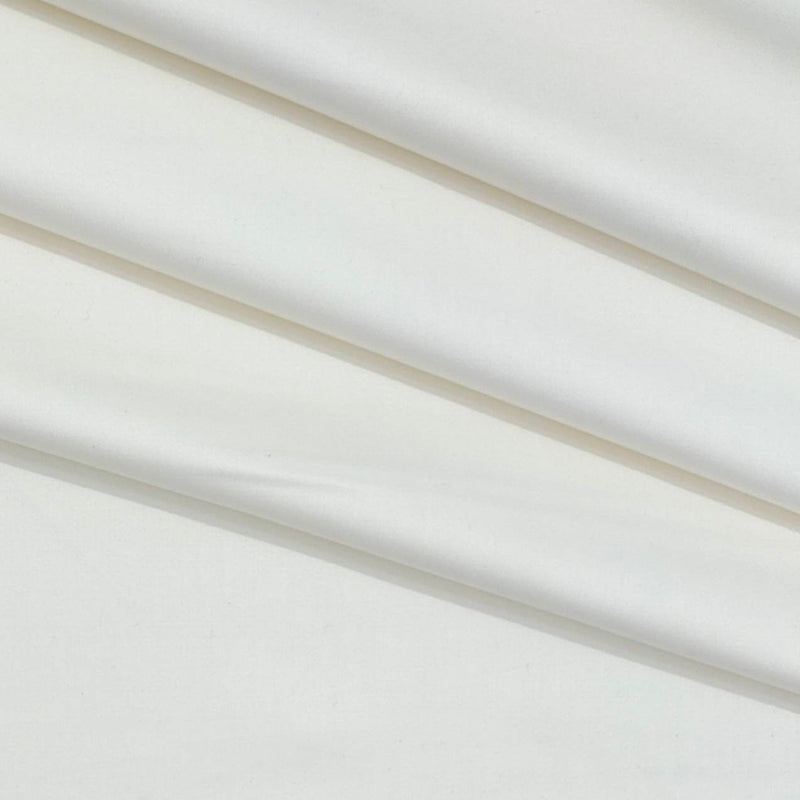 Trouser Fabric Donear Pure Cotton Plain Colour Cream