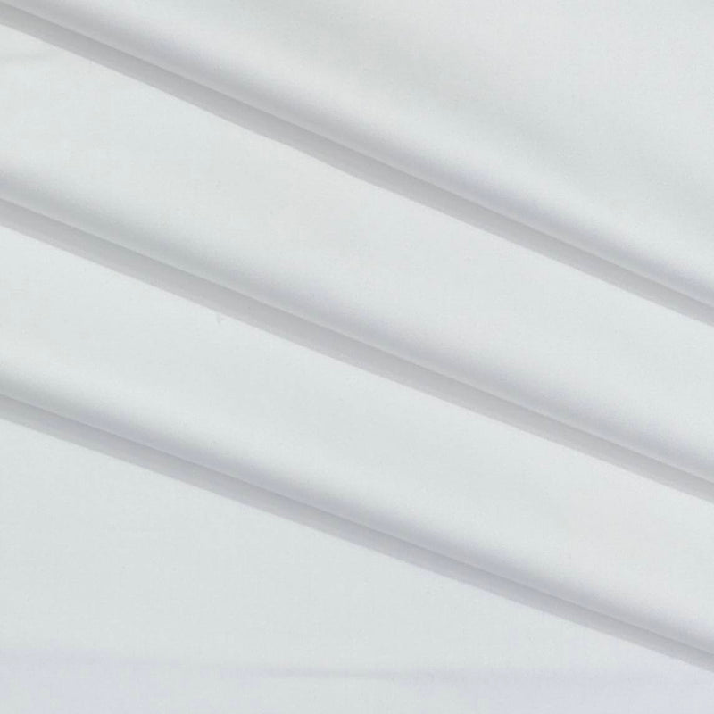 Trouser Fabric Donear Pure Cotton Plain Colour White