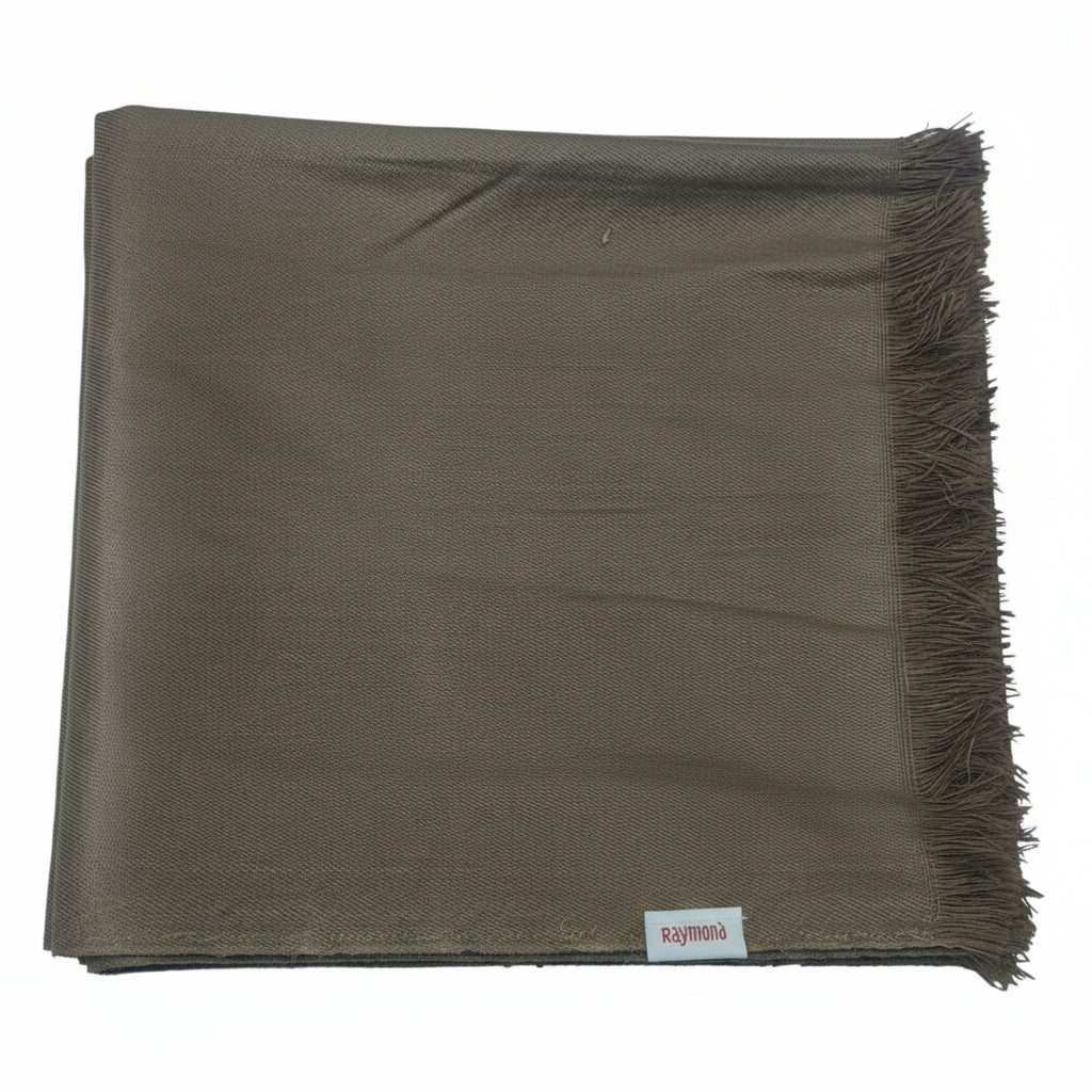 Raymond Acrylic Shawl Lohi Daksh Colour Brown