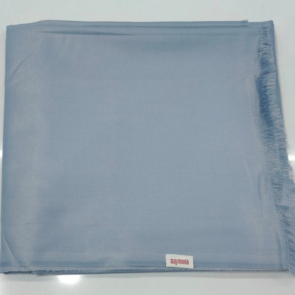 Raymond Acrylic Shawl Lohi Daksh Silver Blue