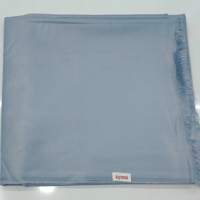 Raymond Acrylic Shawl Lohi Daksh Silver Blue