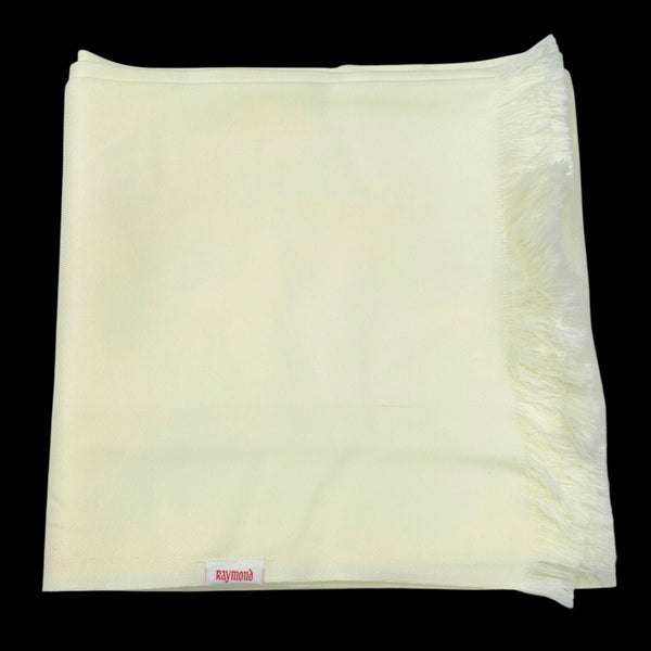 Raymond Acrylic Shawl Lohi Daksh Colour Cream