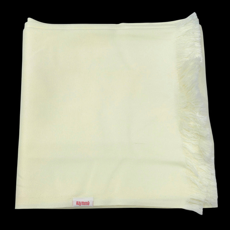 Raymond Acrylic Shawl Lohi Daksh Colour Cream