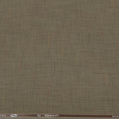 Pant Shirt Combo Pack Siyaram Brown Pant, Lining Poly Cotton Brown N White Shirt Fabric