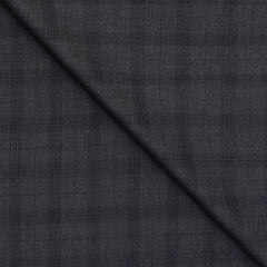 Trouser Fabric Canetti Italy Luxury TR Broad Check Colour Frost Lavender