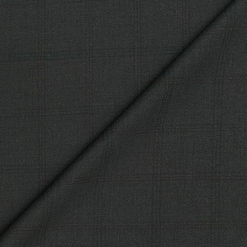 Trouser Fabric Canetti Italy Luxury TR Broad Check Colour Brownish Green