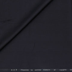 Trouser Fabric Canetti Italy Luxury TR Mild Check Colour Dark blue