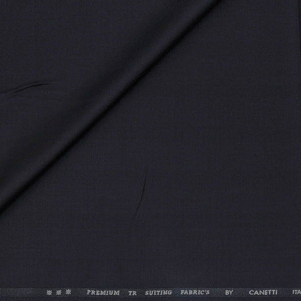 Trouser Fabric Canetti Italy Luxury TR Mild Check Colour Dark blue