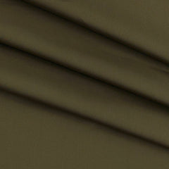Trouser Fabric Donear Pure Cotton Plain Colour Dark Brown