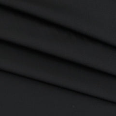 Trouser Fabric Donear Pure Cotton Plain Colour Black