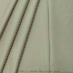 Trouser Fabric Donear Pure Cotton Plain Colour Greenish Brown