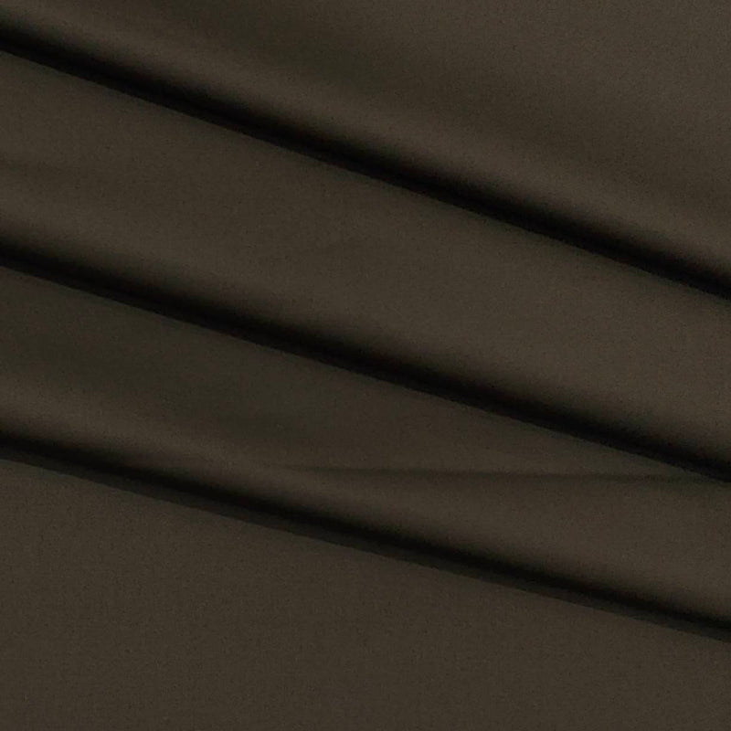 Trouser Fabric Donear Pure Cotton Plain Colour Dark Coffee