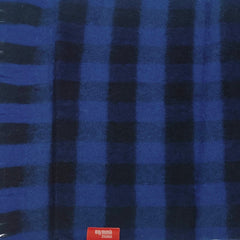 Raymond Pure Wool Muffler Colour Blue N Black