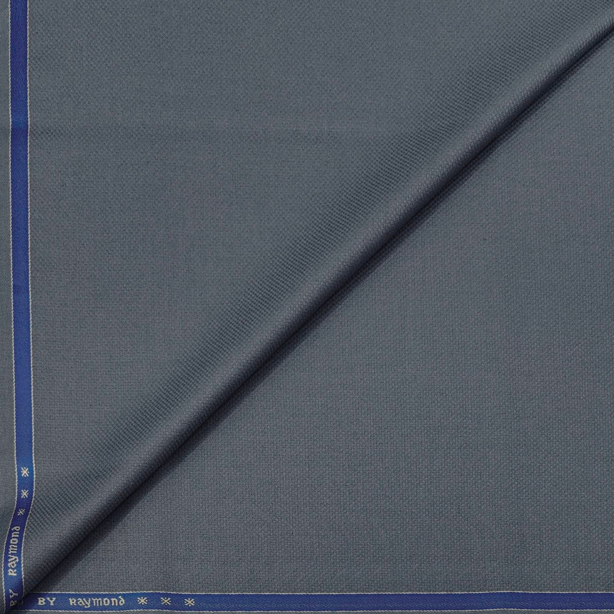 Suiting (1.75 mt) Trouser Fabric Raymond Poly Viscose Dotted Colour Bluish Grey