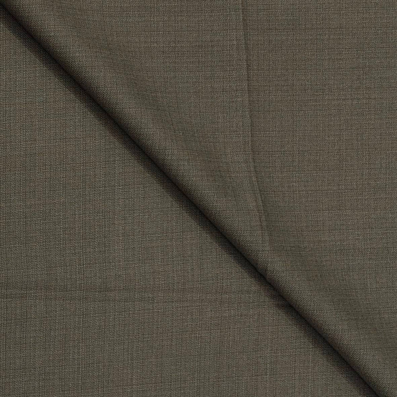 Suit Fabric Reid & Taylor Poly Viscose Mix Check Color Wood Brown