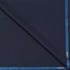 Suit Fabric Raymond Fine Wool Blended Lining Color Dark Blue