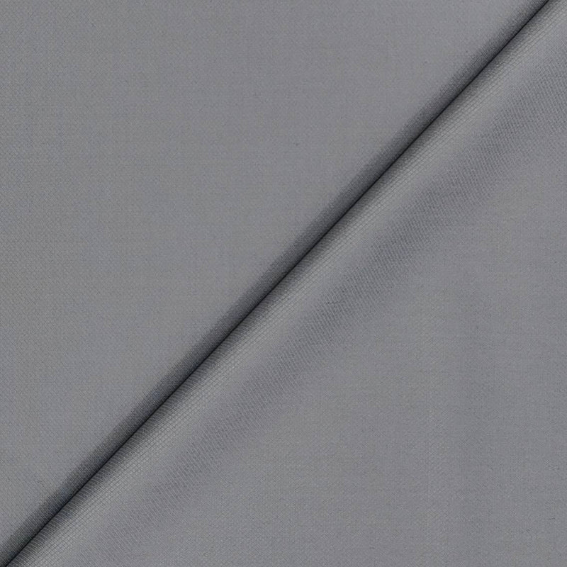 Suit Fabric Reid & Taylor 120s Wool Blended Self Dotted Color Silver Grey