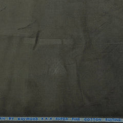 Courdray Raymond Pure Cotton stretchable Trouser Fabric Colour Mehandi