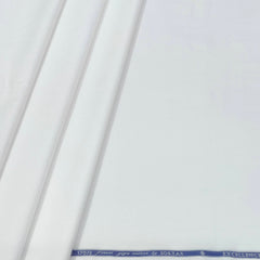 Shirt Fabric Soktas 170/2 Giza Cotton Plain Colour White