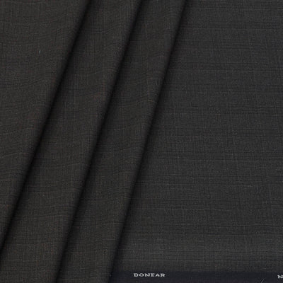 Trouser Fabric Donear 4Way Stretchable Premium Mild Check Colour Mocha Brown