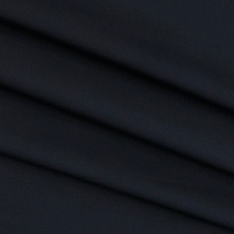 Trouser Fabric Donear Pure Cotton Textured Colour Dark Midnight Blue