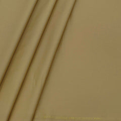 Trouser Fabric Donear Pure Cotton Plain Colour Dark Beige