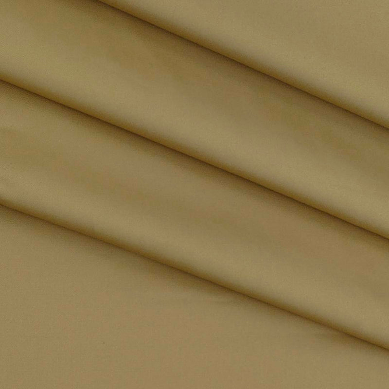 Trouser Fabric Donear Pure Cotton Plain Colour Dark Beige