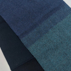 Raymond Pure Wool Muffler Colour Blue N Black