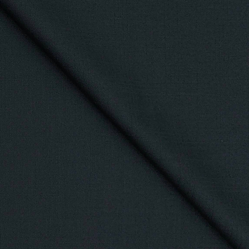 Suit Fabric Raymond Wool Blended Mild Check Color Greenish Blue