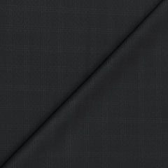 Suit Fabric Raymond Super Fine Wool Blended Check Color Espresso Coffee