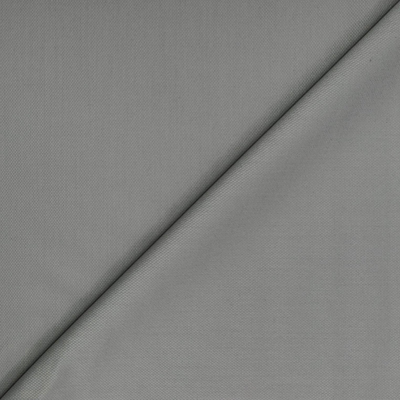 Suit Fabric Raymond Super Fine Wool Blended Textured Color Silver Grey