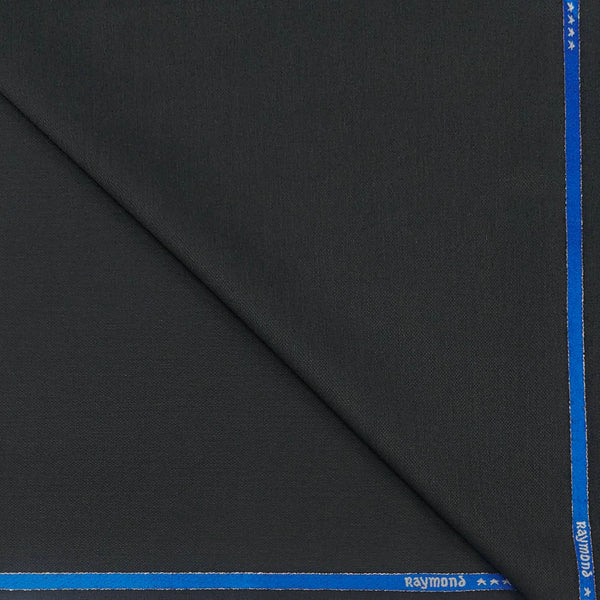 Suit Fabric Raymond Super Fine Wool Blended Plain Color Steel Grey