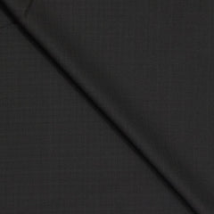 Suit Fabric Raymond Super Fine Wool Blended Check Color Umber Brown