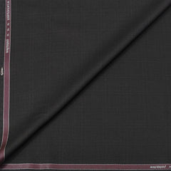 Trouser Fabric Raymond Wool Blended Check Colour Wenge Coffee