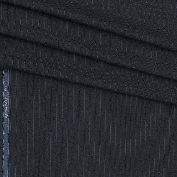 Trouser Fabric Siyaram Poly Viscose Lining Color Dark Blue