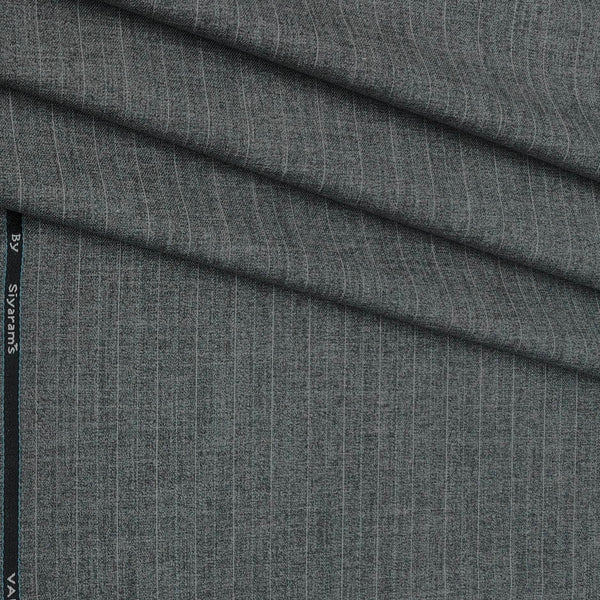 Trouser Fabric Siyaram Poly Viscose Lining Color Worsted Light Grey