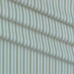 Shirt Fabric Raymond Stretchable Giza Cotton Lining Colour Light Green N Off White