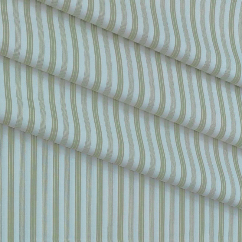Shirt Fabric Raymond Stretchable Giza Cotton Lining Colour Light Green N Off White