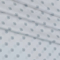 Shirt Fabric Raymond Giza Cotton Printed Colour Black N White