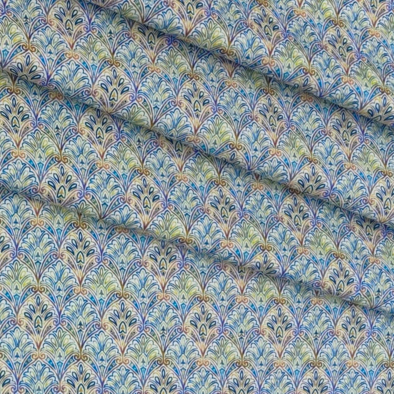 Shirt Fabric Raymond Giza Cotton Digital Print Colour Multicolour