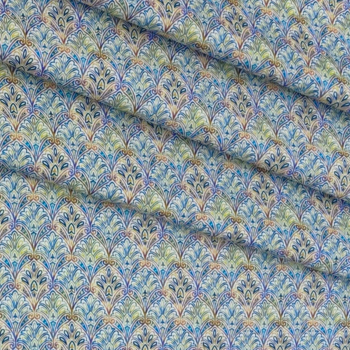 Shirt Fabric Raymond Giza Cotton Digital Print Colour Multicolour