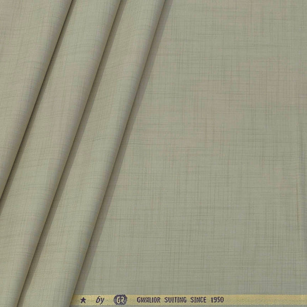 Trouser Fabric Gr Gwalior Poly Viscose Slub Colour Light Beige