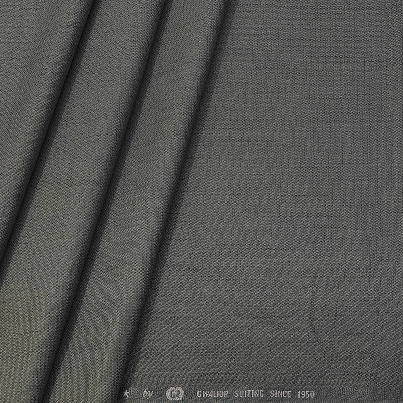 Trouser Fabric Gr Gwalior Poly Viscose Textured Colour Brownish Grey