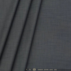 Trouser Fabric Gr Gwalior Poly Viscose Textured Colour Dark Silver Grey