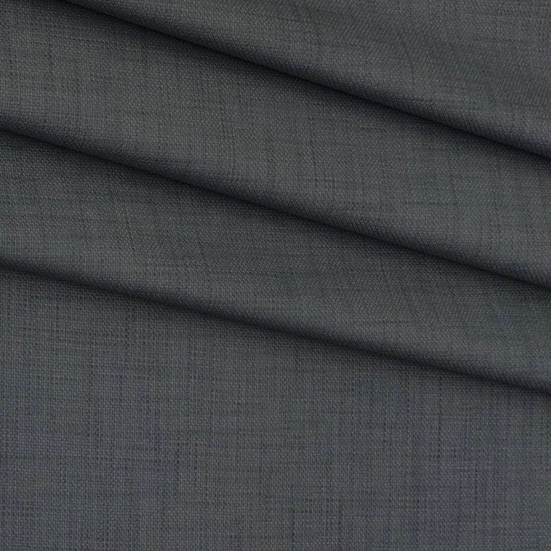 Trouser Fabric Gr Gwalior Poly Viscose Textured Colour Dark Silver Grey