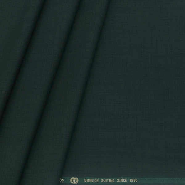 Trouser Fabric Gr Gwalior Poly Viscose Slub Colour Sacramento Green