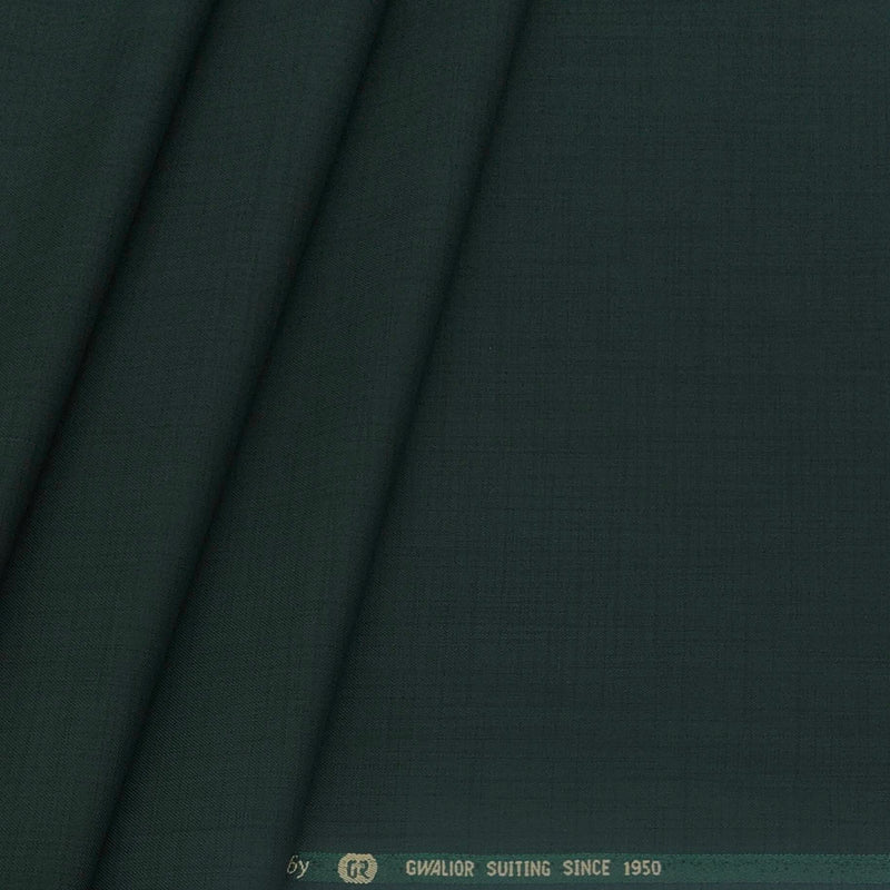 Trouser Fabric Gr Gwalior Poly Viscose Slub Colour Sacramento Green